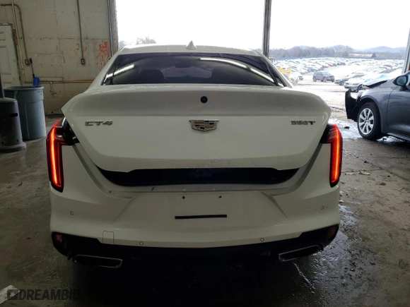 2022 Cadillac CT4 Premium Luxury with VIN 1G6DB5RK7N0111748, listed as a Copart auction lot 41808105 with 71,854 mi miles and Salvage Title. Bid and sale history available at carsss.com. Image 6.