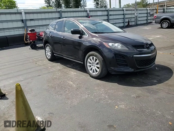 2010 Mazda CX-7 Sport with VIN JM3ER2W59A0337267, listed as a Copart auction lot 54005865 with 151,080 mi miles and Salvage Title. Bid and sale history available at DreamBid. Image 14.