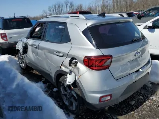 2022 Hyundai Venue Limited with VIN KMHRC8A30NU165919, listed as a Copart auction lot 46082905 with 92,487 mi miles and Non Repairable. Bid and sale history available at DreamBid. Image 2.