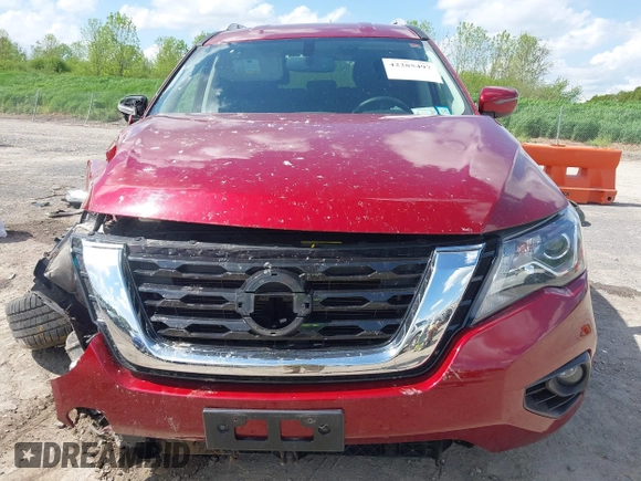 2018 Nissan Pathfinder Platinum with VIN 5N1DR2MM7JC644901, listed as a IAAI auction lot 42285497 with 109,247 mi miles and . Bid and sale history available at DreamBid. Image 13.