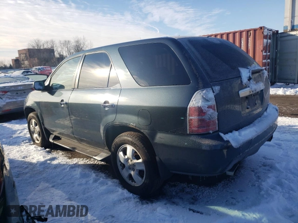 2006 Acura MDX with VIN 2HNYD18296H510025, listed as a Copart auction lot 89017045 with 160,258 mi miles and Clean Title. Bid and sale history available at carsss.com. Image 2.