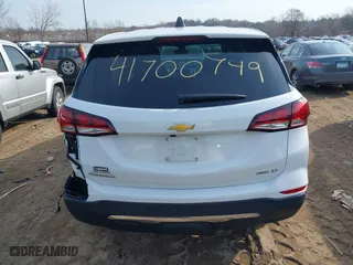 2023 Chevrolet Equinox LT with VIN 3GNAXTEG8PS218253, listed as a IAAI auction lot 41700749 with 28,100 mi miles. Bid and sale history available at carsss.com. Image 16.