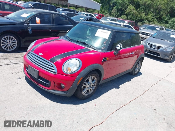 2011 MINI Hardtop with VIN WMWSU3C59BT097994, listed as a IAAI auction lot 42830893 with 138,074 mi miles and . Bid and sale history available at DreamBid. Image 2.