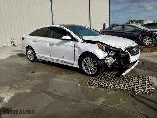 2015 Hyundai Sonata 2.4L Limited with VIN 5NPE34AF4FH066781, listed as a Copart auction lot 83952764 with 178,561 mi miles and Salvage Title. Bid and sale history available at carsss.com. Image 11.