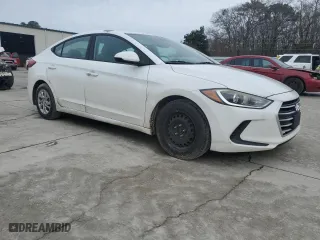 2017 Hyundai Elantra SE with VIN 5NPD74LF7HH079959, listed as a Copart auction lot 45161265 with 128,967 mi miles and Salvage Title. Bid and sale history available at carsss.com. Image 4.
