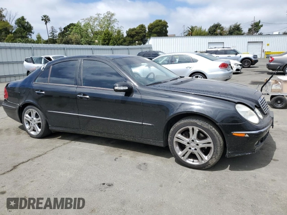 2006 Mercedes-Benz E 350 with VIN WDBUF56J36A906125, listed as a Copart auction lot 53755215 with 184,051 mi miles and Clean Title. Bid and sale history available at DreamBid. Image 4.