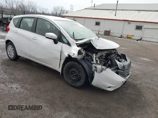 2015 Nissan Note SV with VIN 3N1CE2CP3FL446239, listed as a IAAI auction lot 41835005 with 60,357 mi miles and . Bid and sale history available at DreamBid. Image 1.