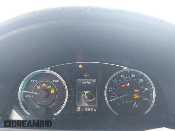 2017 Toyota Camry Hybrid LE with VIN 4T1BD1FK5HU203381, listed as a IAAI auction lot 41356346 with 158,843 mi miles. Bid and sale history available at carsss.com. Image 7.