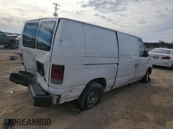 2002 Ford Econoline Cargo with VIN 1FTRE14292HA70997, listed as a Copart auction lot 41688235 with 249,370 mi miles and Salvage Title. Bid and sale history available at carsss.com. Image 3.
