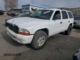 2003 Dodge Durango SLT z VIN 1D4HR48N03F525709, wystawiony jako Copart lot #87079814 z przebiegiem 298 134 mil mil oraz Szkoda całkowita • Salvage title. Historia ofert i sprzedaży dostępna na DreamBid. Obrazek 1.