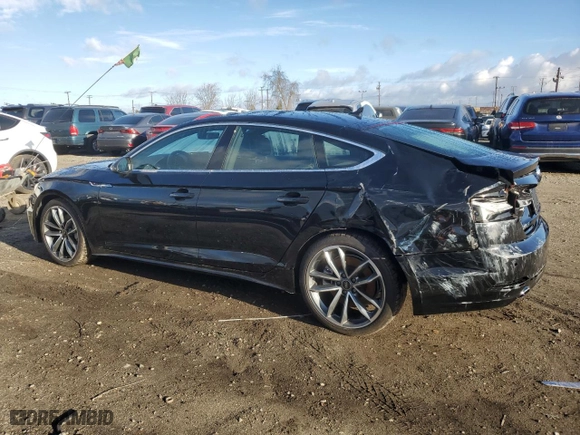 2024 Audi A5 Sportback S line Premium with VIN WAUDACF58RA004479, listed as a Copart auction lot 48067125 with 5,952 mi miles and Salvage Title. Bid and sale history available at carsss.com. Image 2.