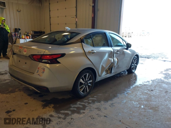 2021 Nissan Versa SV with VIN 3N1CN8EV7ML836403, listed as a IAAI auction lot 41640494 with 75,131 mi miles and . Bid and sale history available at DreamBid. Image 4.