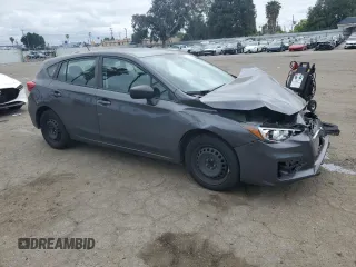 2018 Subaru Impreza with VIN 4S3GTAA64J3707522, listed as a Copart auction lot 53552955 with 49,652 mi miles and Salvage Title. Bid and sale history available at carsss.com. Image 4.