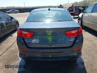2015 Kia Optima LX with VIN KNAGM4A74F5569738, listed as a IAAI auction lot 41980622 with 161,434 mi miles. Bid and sale history available at carsss.com. Image 16.