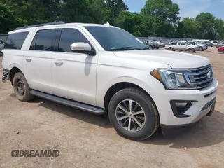 2018 Ford Expedition Max XLT z VIN 1FMJK1HT5JEA28301, wystawiony jako IAAI lot #42010576 z przebiegiem 143 646 mil mil oraz . Historia ofert i sprzedaży dostępna na DreamBid. Obrazek 1.