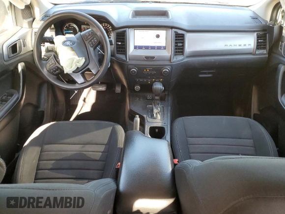 2021 Ford Ranger XL with VIN 1FTER4EH3MLD35372, listed as a Copart auction lot 75498204 with 87,186 mi miles and Salvage Title. Bid and sale history available at DreamBid. Image 8.