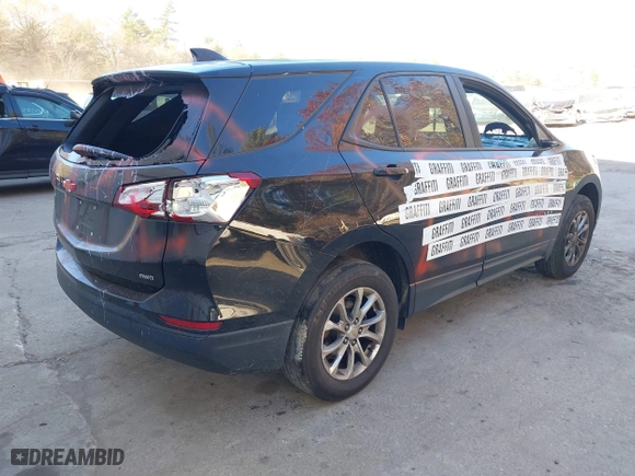 2020 Chevrolet Equinox LS with VIN 2GNAXSEV3L6234376, listed as a IAAI auction lot 40785996 with 68,263 mi miles. Bid and sale history available at carsss.com. Image 4.