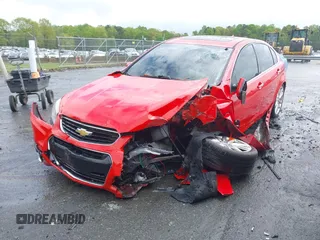 2014 Chevrolet SS with VIN 6G3F15RW7EL945127, listed as a IAAI auction lot 41995845 with 116,222 mi miles and . Bid and sale history available at DreamBid. Image 2.