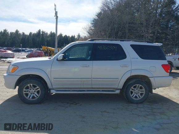 2005 Toyota Sequoia Limited with VIN 5TDBT48AX5S249866, listed as a IAAI auction lot 41760304 with 259,139 mi miles and . Bid and sale history available at DreamBid. Image 12.