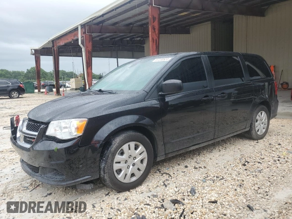 2020 Dodge Grand Caravan SE with VIN 2C4RDGBG3LR188618, listed as a Copart auction lot 57233524 with 159,248 mi miles and Salvage Title. Bid and sale history available at DreamBid. Image 1.