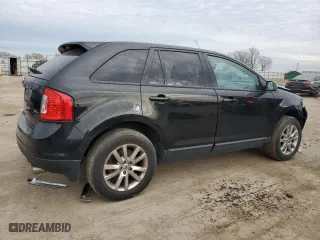 2013 Ford Edge SEL with VIN 2FMDK3JC1DBB90199, listed as a Copart auction lot 81990874 with 146,509 mi miles and Salvage Title. Bid and sale history available at carsss.com. Image 3.