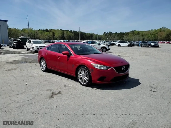 2014 Mazda Mazda6 i Touring with VIN JM1GJ1V69E1130519, listed as a Copart auction lot 50803125 with 100,547 mi miles and Salvage Title. Bid and sale history available at carsss.com. Image 13.