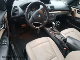 2012 BMW 1 Series 128i with VIN WBAUL7C55CVM83014, listed as a Copart auction lot 86043194 with 0 mi miles and Salvage Title. Bid and sale history available at carsss.com. Image 8.