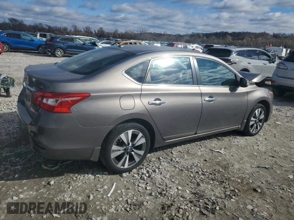 2017 Nissan Sentra SL with VIN 3N1AB7AP8HY237200, listed as a Copart auction lot 80703754 with 45,298 mi miles and Salvage title. Bid and sale history available at DreamBid. Image 3.