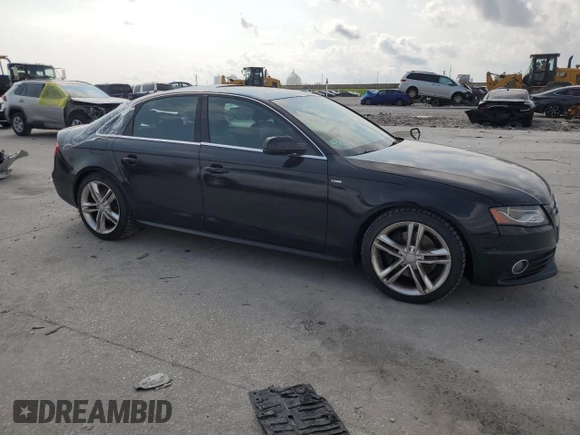 2010 Audi A4 Prestige с VIN WAUKFAFL0AN047111, выставлен на аукционе Copart как лот 57467235 с пробегом 134 589 миль миль и Списание • Salvage title. История ставок и продаж доступна на DreamBid. Изображение 4.