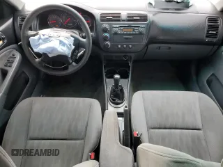 2003 Honda Civic EX with VIN 2HGES25753H588044, listed as a Copart auction lot 49589215 with 231,351 mi miles and Salvage Title. Bid and sale history available at DreamBid. Image 8.