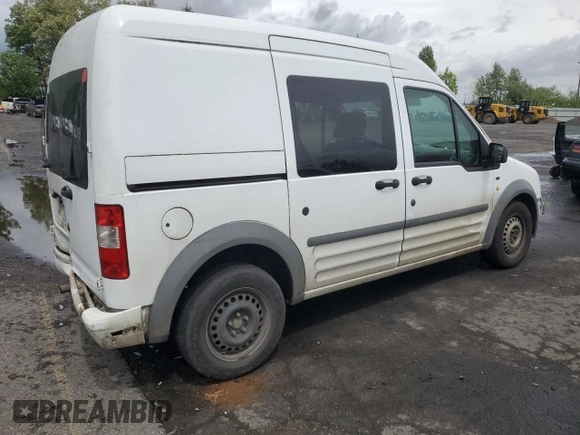 2010 Ford Transit Connect XLT with VIN NM0LS6BN1AT018703, listed as a Copart auction lot 56548575 with 184,017 mi miles and Salvage title. Bid and sale history available at DreamBid. Image 3.