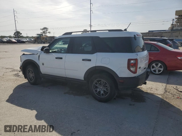 2023 Ford Bronco Sport Big Bend with VIN 3FMCR9B63PRD51886, listed as a Copart auction lot 56848535 with 35,896 mi miles and Salvage title. Bid and sale history available at DreamBid. Image 2.