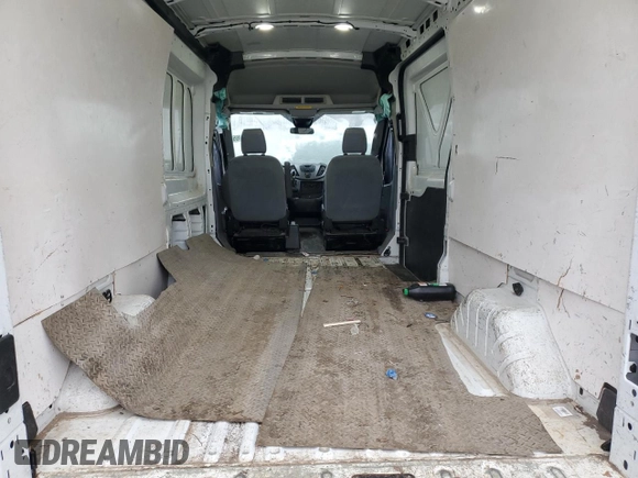 2018 Ford Transit with VIN 1FTYR2CM2JKA17181, listed as a Copart auction lot 45271495 with 129,792 mi miles and Salvage Title. Bid and sale history available at carsss.com. Image 10.