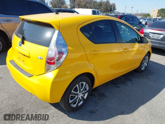 2014 Toyota Prius One with VIN JTDKDTB32E1068209, listed as a IAAI auction lot 41840919 with 201,698 mi miles and . Bid and sale history available at DreamBid. Image 4.