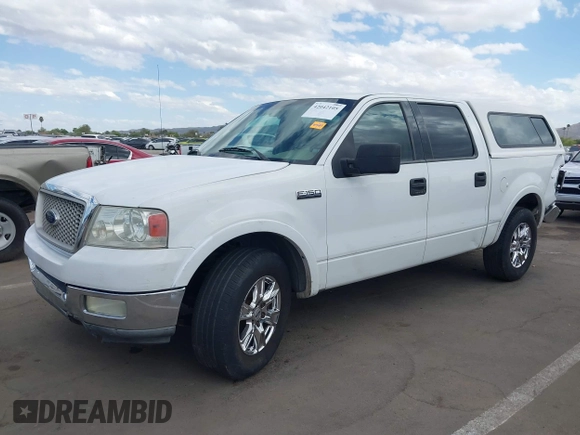 2004 Ford F-150 XLT with VIN 1FTPW125X4KC36046, listed as a IAAI auction lot 42042105 with 280,421 mi miles. Bid and sale history available at carsss.com. Image 2.