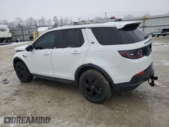 2022 Land Rover Discovery Sport S with VIN SALCJ2FX6NH911557, listed as a Copart auction lot 43249865 with 38,298 mi miles and Salvage Title. Bid and sale history available at carsss.com. Image 2.