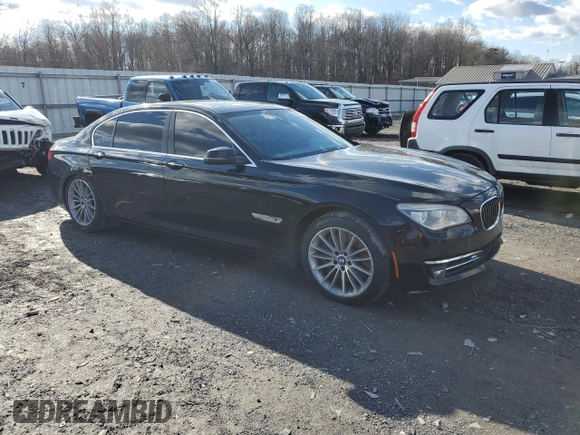 2014 BMW 7 Series ALPINA B7 with VIN WBAYE8C5XED134604, listed as a Copart auction lot 85888354 with 146,636 mi miles and Salvage Title. Bid and sale history available at carsss.com. Image 4.