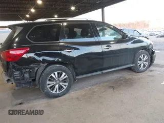 2018 Nissan Pathfinder SV z VIN 5N1DR2MM0JC624313, wystawiony jako IAAI lot #41342560 z przebiegiem 114 251 mil mil oraz . Historia ofert i sprzedaży dostępna na DreamBid. Obrazek 4.