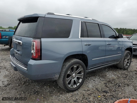 2015 GMC Yukon Denali with VIN 1GKS1CKJ6FR683778, listed as a Copart auction lot 52341915 with 94,024 mi miles and Salvage Title. Bid and sale history available at carsss.com. Image 3.