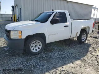 2007 Chevrolet Silverado 1500 Work Truck with VIN 1GCEC14C47Z589342, listed as a Copart auction lot 47961895 with 166,967 mi miles and Salvage Title. Bid and sale history available at carsss.com. Image 1.