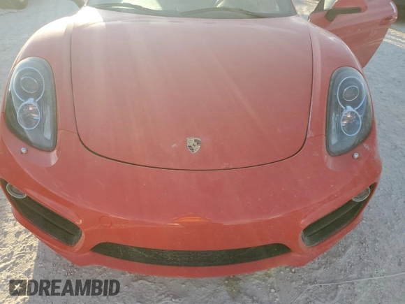 2015 Porsche Cayman S with VIN WP0AB2A80FK184769, listed as a Copart auction lot 77851604 with Not Provided miles and Salvage Title. Bid and sale history available at DreamBid. Image 11.