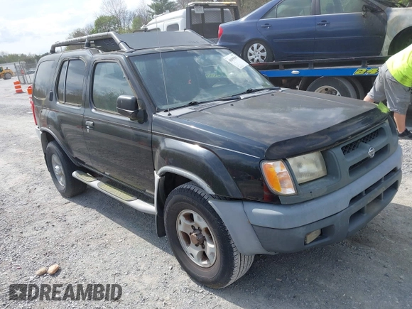 2000 Nissan Xterra XE with VIN 5N1ED28Y9YC604703, listed as a IAAI auction lot 42095801 with 250,603 mi miles. Bid and sale history available at carsss.com. Image 1.