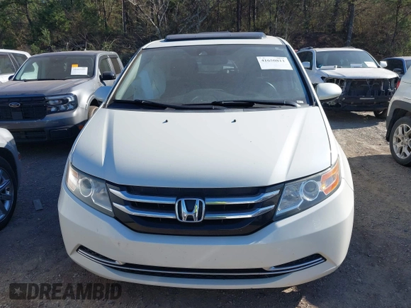 2015 Honda Odyssey EX-L z VIN 5FNRL5H61FB042899, wystawiony jako IAAI lot #41650811 z przebiegiem 162 228 mil mil oraz . Historia ofert i sprzedaży dostępna na DreamBid. Obrazek 12.