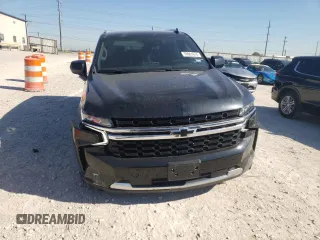 2023 Chevrolet Tahoe LS with VIN 1GNSCMKD5PR282527, listed as a Copart auction lot 70961074 with 14,132 mi miles and Salvage title. Bid and sale history available at DreamBid. Image 5.