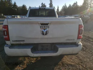 2021 Ram 2500 Laramie with VIN 3C6UR5KL7MG543611, listed as a Copart auction lot 42820715 with 53,004 mi miles and Salvage title. Bid and sale history available at DreamBid. Image 6.
