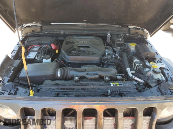 2020 Jeep Wrangler Unlimited Sport Altitude with VIN 1C4HJXDN7LW224107, listed as a Copart auction lot 61435715 with 38,151 mi miles and Salvage title. Bid and sale history available at DreamBid. Image 11.