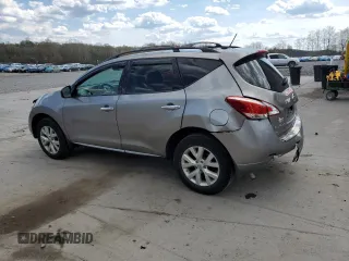2011 Nissan Murano S with VIN JN8AZ1MW1BW184884, listed as a Copart auction lot 54466325 with 137,565 mi miles and Salvage Title. Bid and sale history available at DreamBid. Image 2.