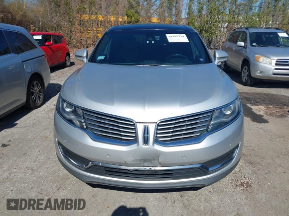 2016 Lincoln MKX Reserve with VIN 2LMTJ8LR6GBL56416, listed as a IAAI auction lot 41983734 with 115,549 mi miles. Bid and sale history available at carsss.com. Image 12.