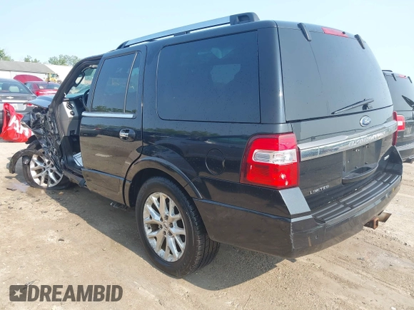 2015 Ford Expedition Limited z VIN 1FMJU2AT4FEF02613, wystawiony jako IAAI lot #42378520 z przebiegiem 179 872 mil mil oraz . Historia ofert i sprzedaży dostępna na DreamBid. Obrazek 3.