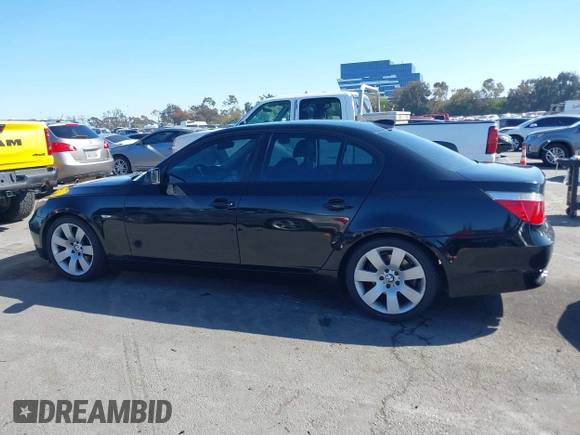 2007 BMW 5 Series 530i with VIN WBANE73517CM44520, listed as a IAAI auction lot 41840677 with 159,409 mi miles. Bid and sale history available at carsss.com. Image 14.